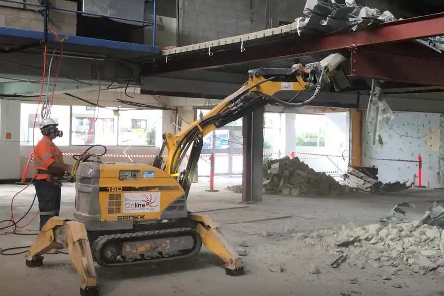 Robotic Demolition works in Dubai